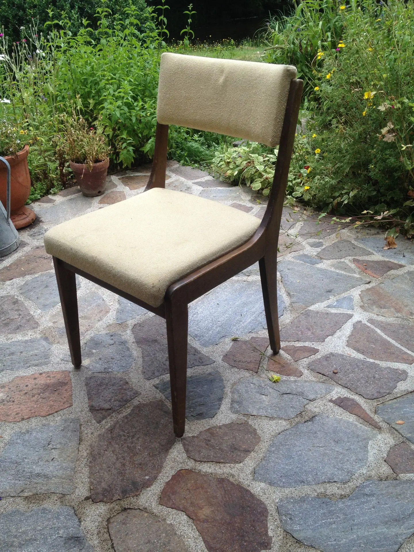 chaise avant restauration