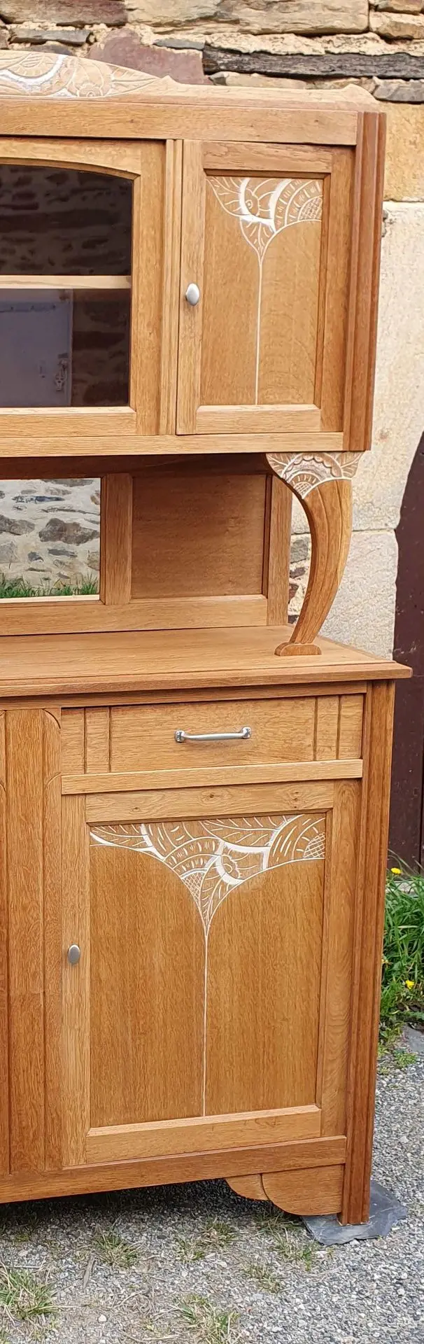 buffet restauré chêne