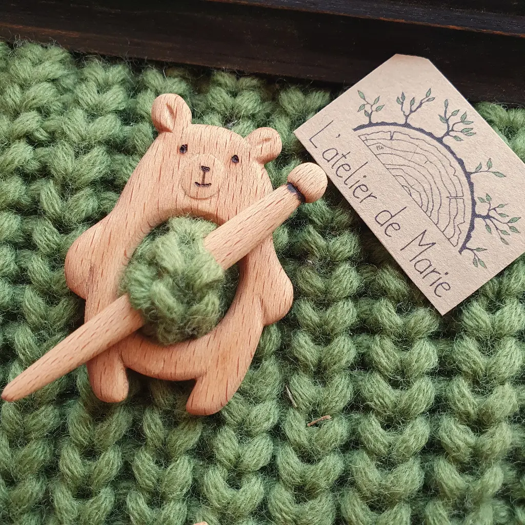 Broche de Pull - L'ours 