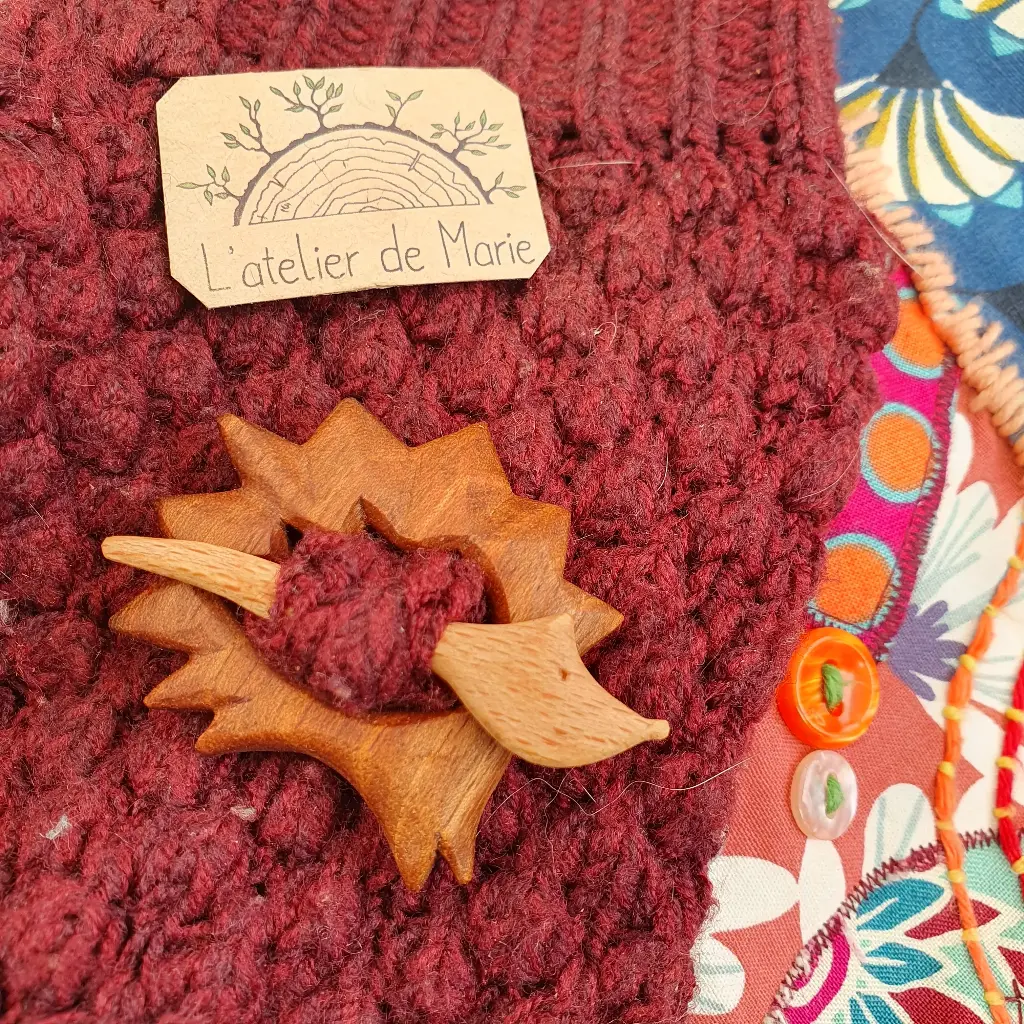 Broche de Pull - Hérisson