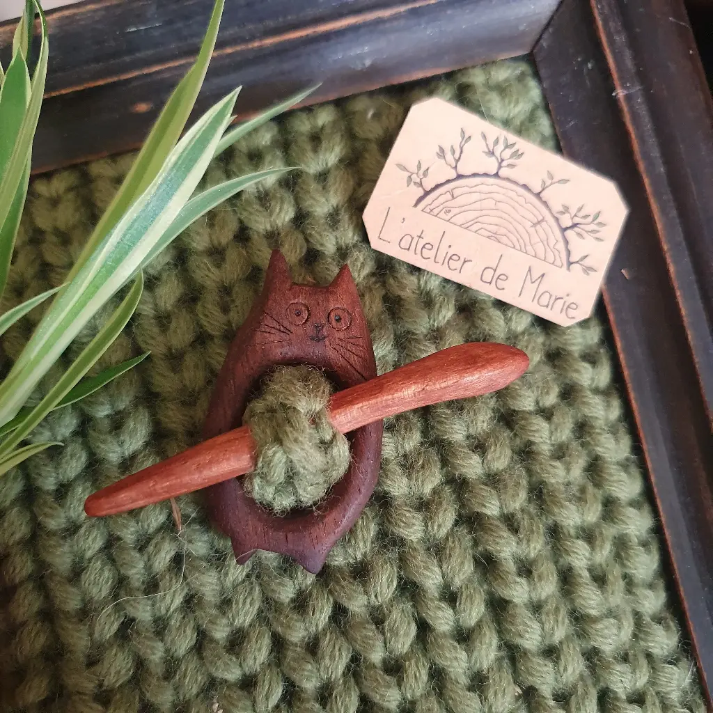 Broche de Pull - Chat