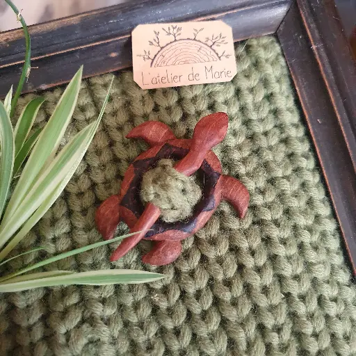 [BP - 0005] Broche de Pull - Tortue